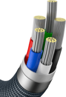 Baseus Crystal Shine Series Fast Charging Data Cable USB-C apa 2.0 - Lightning apa Adat és töltőkábel - Fekete (2m)