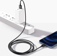 Baseus Superior Series Fast Charging Data Cable USB-A apa 2.0 - Lightning apa iPhone töltőkábel - Fekete (1m)
