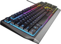Natec Genesis Rhod 300 RGB USB Gaming Billentyűzet - Angol (US)