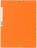 Exacompta A4 gumis mappa - Narancssárga