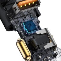 Baseus Share Together Autós USB-A töltő - Fekete (120W)