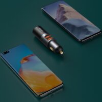 Baseus Share Together Autós USB-A töltő - Fekete (120W)