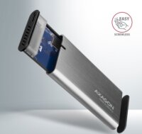 Axagon EEM2-SG2 USB-C 3.2 Külső M.2 NVMe SSD ház - Ezüst