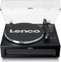 Lenco LS-430 Lemezlejátszó beépített hangszóróval - Fekete