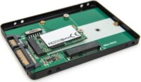 Digitus DA-71118 2,5" SATA Belső M.2 SSD ház - Fekete