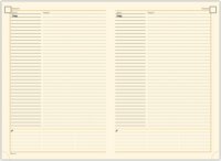 Realsystem Bolero B5 Napló - Barna