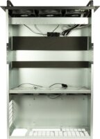 Inter-Tech 4W2 4U Szerverház - Fekete