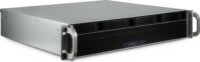 Inter-Tech 2U 2404S Fali rack szekrény 2U 482x438mm - Fekete