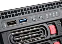 SilverStone RM21-308 2U Szerverház - Fekete