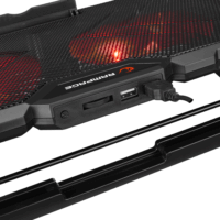 Rampage AD-RC12 GAMEZONE 17" laptop hűtőpad - Fekete