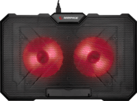 Rampage AD-RC12 GAMEZONE 17" laptop hűtőpad - Fekete