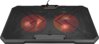 Rampage AD-RC12 GAMEZONE 17" laptop hűtőpad - Fekete