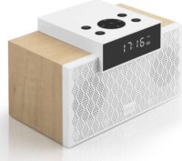 Edifier MP260 2.1 Hordozható hangszóró és Ébresztőóra - Fa / Fehér