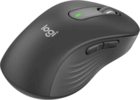 Logitech Signature M650 L Bal Wireless Egér - Fekete