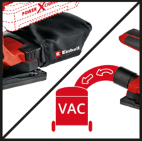 Einhell TC-OS 18/187 Li-Solo Akkumulátoros Rezgőcsiszoló (akku és töltő nélkül)