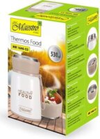 Maestro MR-1646-53 530ml Ételtermosz - Fehér