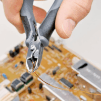 Knipex 77 12 115 ESD Elektronikai oldalcsípőfogó