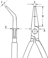 Knipex Elektronikai fogó