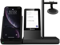 Yealink WH66 Mono Teams Headset - Fekete/Ezüst