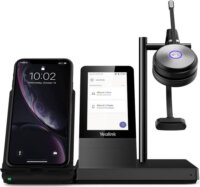 Yealink WH66 Mono Teams Headset - Fekete/Ezüst