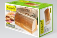 Maestro MR-1674S Kenyértartó - Barna