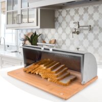 Maestro MR-1670S Kenyértaró - Ezüst/átlátszó