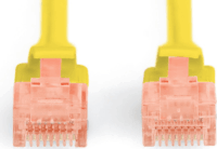 Digitus U/UTP CAT6 Patch kábel 10m Sárga