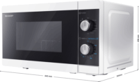 Sharp YC-MG01EW Mikrohullámú sütő