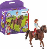 Schleich Horse Club: Hannah & Cayenne figurák