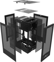HYTE Revolt 3 Számítógépház - Fekete