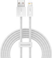 Baseus Dynamic Cable USB-A apa 2.0 - Lightning apa Adat és töltőkábel - Fehér (2m)