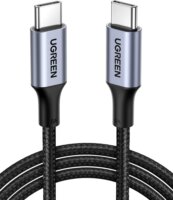 Ugreen 70428 USB-C apa - USB-C apa 2.0 Adat és töltőkábel - Fekete (1.5m)