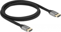 Delock HDMI - HDMI kábel 1m - Fekete