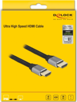 Delock HDMI - HDMI kábel 1m - Fekete