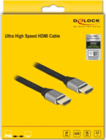 Delock HDMI - HDMI kábel 0.5m - Fekete