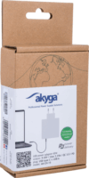 Akyga AK-CH-15 Hálózati USB-C + USB-A töltő - Fehér (65W)