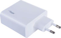 Akyga AK-CH-15 Hálózati USB-C + USB-A töltő - Fehér (65W)