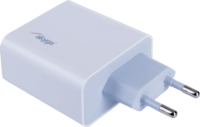 Akyga AK-CH-14 Hálózati USB-C + USB-A töltő - Fehér (45W)
