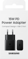 Samsung Hálózati USB-C töltő - Fekete (15W)