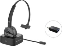 Conceptronic POLONA03BD Wireless Headset - Fekete