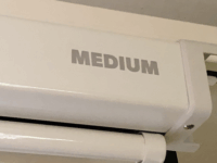 Medium Rollo 92" Vetítővászon (200x127 16:10) Matt fehér