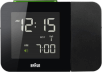 Braun BC015 B-DCF Funk Rádiós kivetítős óra - Fekete