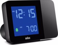 Braun BC015 B-DCF Funk Rádiós kivetítős óra - Fekete