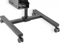 Digitus DA-90374 17"-32" LCD TV/Monitor görgős padlóállvány - Fekete