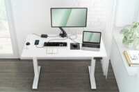 Assmann DA-90405 15"-30" LCD TV/Monitor asztali tartó 5 portos dokkolóállomással - Fekete