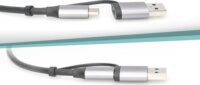 Digitus DN-3028 USB-C apa - RJ45 anya adapter