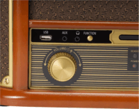 Denver MRD-51 Lemezjátszó Barna