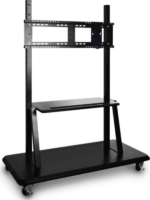 ViewSonic VB-STND-001-2C 55"-98" LCD TV/Monitor gördülő állvány - Fekete (1 kijelző)