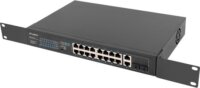 Lanberg RSFE-16P-2C-250 Gigabit Switch