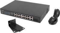Lanberg RSFE-16P-2C-150 Gigabit Switch